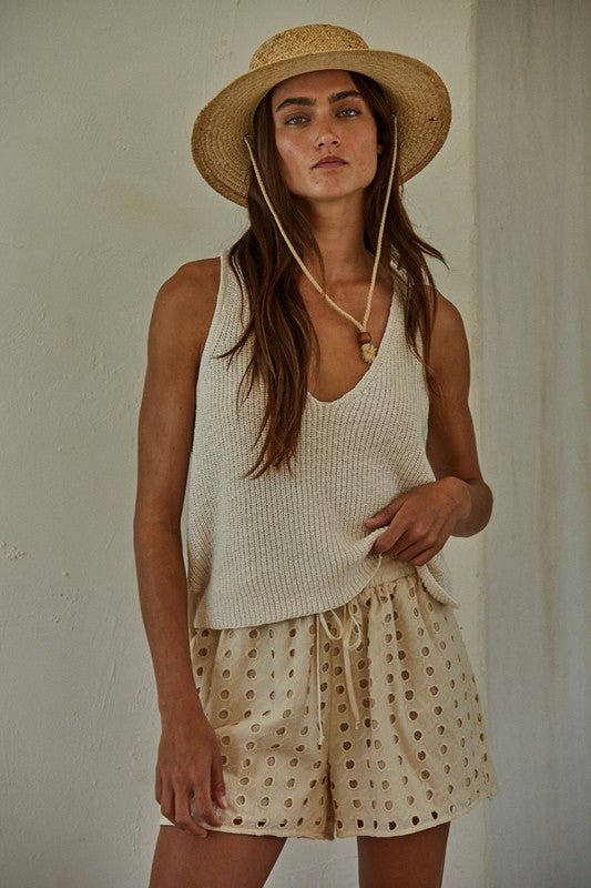 Amai Sweater Tank - The Salty BabeTank Tops