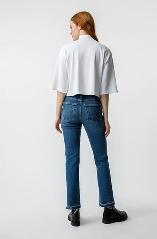 AMO Bella Crop denim jean - Crush - The Salty BabeDenim Pants