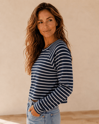 Anchor Line Knit - The Salty BabeLong Sleeve Tops