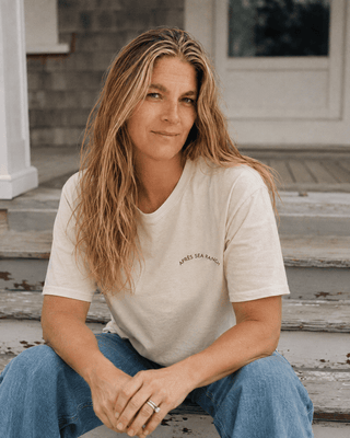 Apres Sea Ranch SoCal Oversized Tee- Sea Salt - The Salty BabeGraphic Tee Shirts