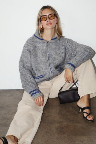 Apres Zip Cardigan Sweater - The Salty BabeCardigan