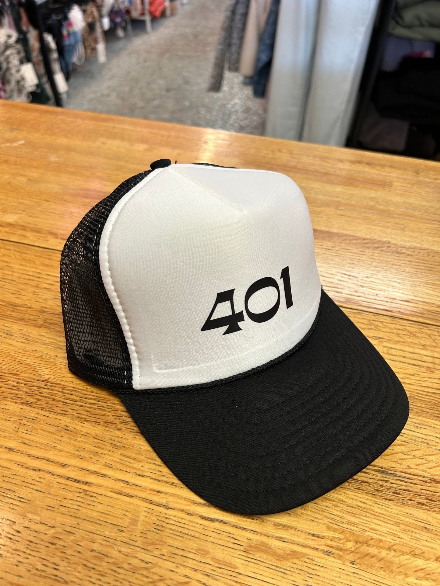 Area Code Trucker hat - The Salty BabeHats