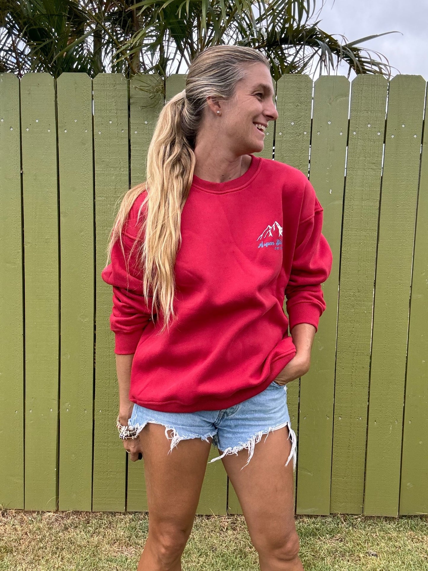 Aspen Ski Camp sweatshirt - The Salty BabeGraphic Sweatshirt