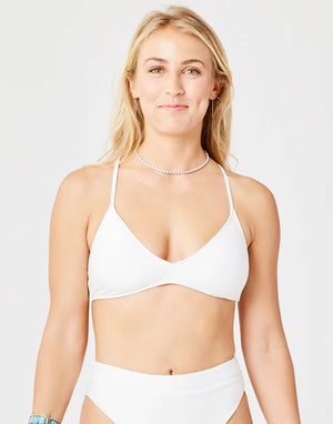 CARVE Tamarindo bikini top-Cloud Texture