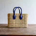 Small Blue Handled Gift Tote