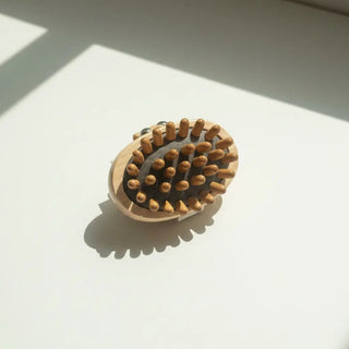 Bamboo Lymphatic Drainage Massage Brush - The Salty BabeBeauty