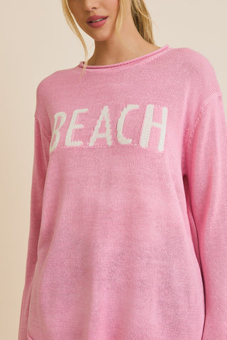 Beach Lover Sweater - The Salty BabeSweaters