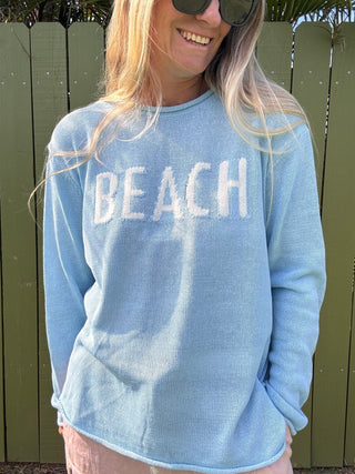 Beach Lover Sweater - The Salty BabeSweaters
