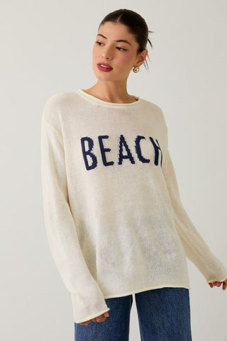 Beach Lover Sweater - The Salty BabeSweaters