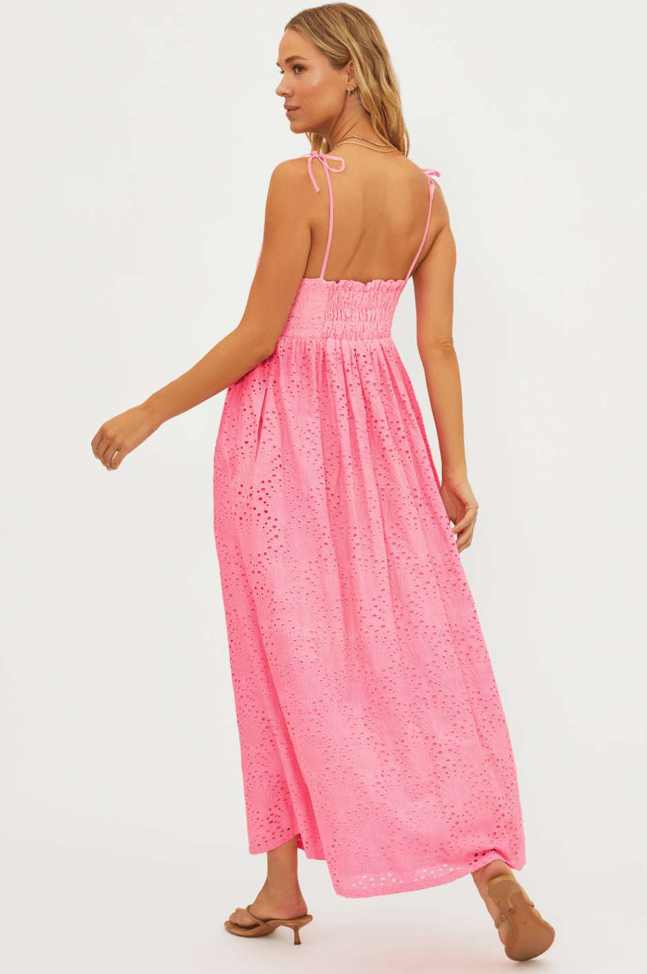 BEACH RIOT Valory Maxi Dress - Seashell Pink - The Salty BabeDresses