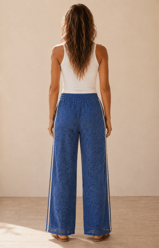 Beachwalk Lace Stripe Pants - The Salty BabePants