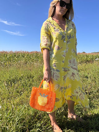 Beady Babe Large Acrylic Beaded Handbag - The Salty BabeBags