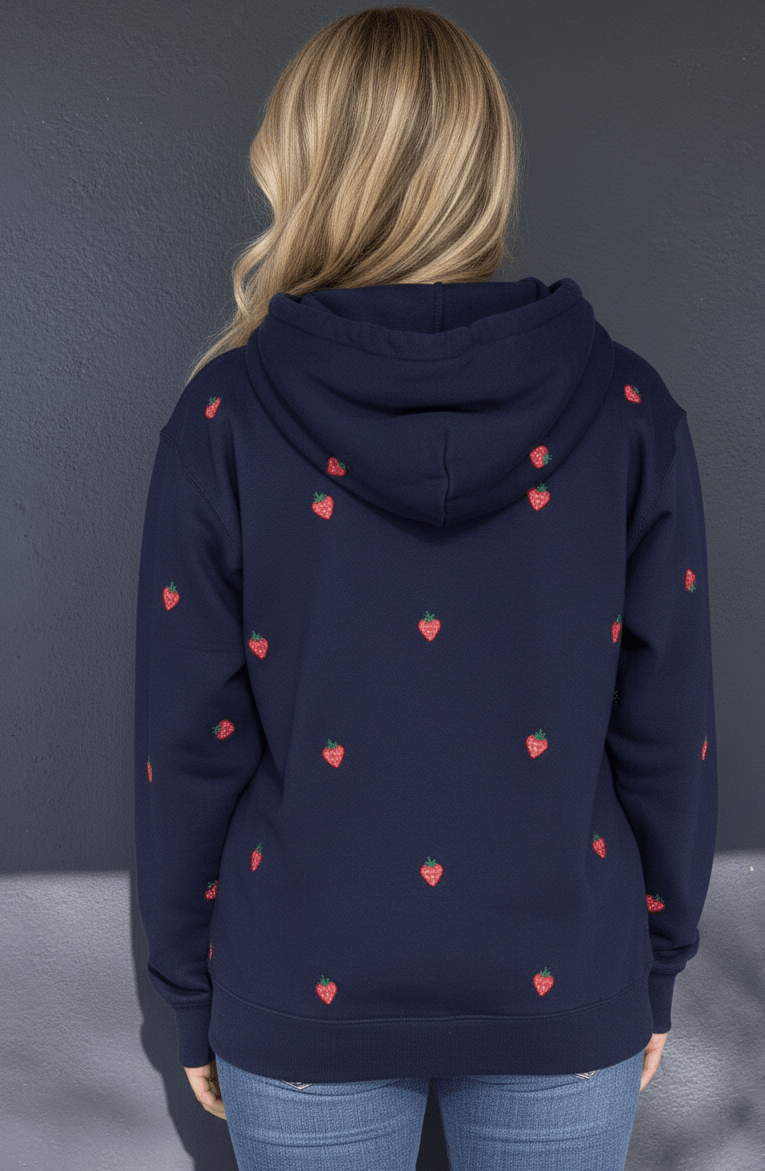 Berry Babe Hooded Sweatshirt - The Salty BabeHoodies