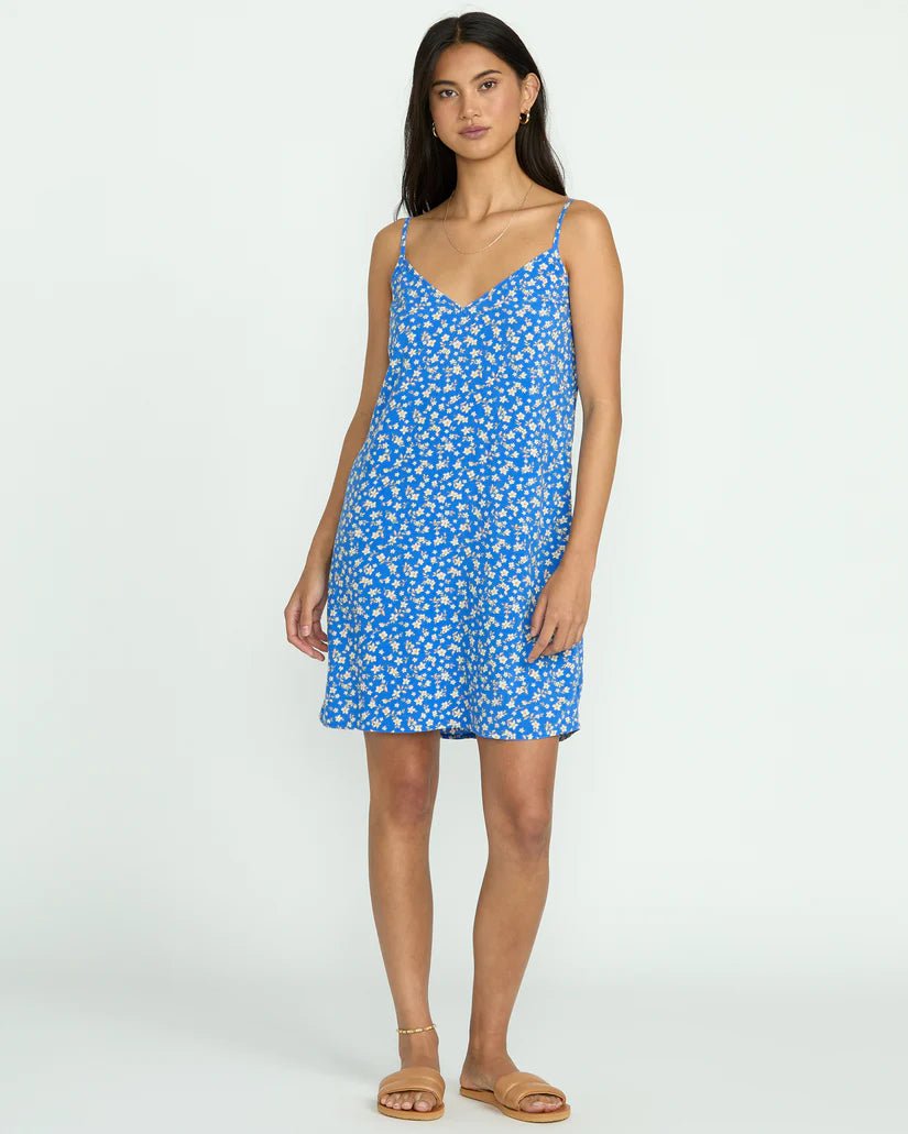 BILLABONG 90's Babe Mini Dress - True Blue - The Salty BabeDresses