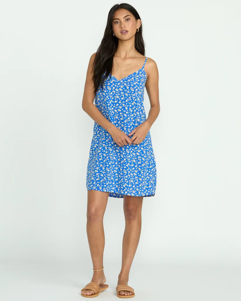 BILLABONG 90's Babe Mini Dress - True Blue - The Salty BabeDresses