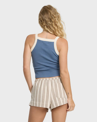 BILLABONG All Time Tank Top - Blue Smoke - The Salty BabeTank Tops