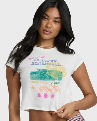 BILLABONG Coastal Adventures Tee - White Cap - The Salty BabeTee Shirts
