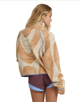 BILLABONG Dawney Snap Up Fleece - White Cap - The Salty BabeJackets