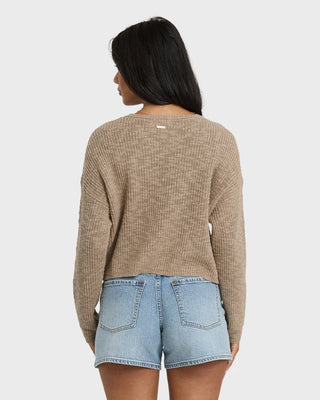 BILLABONG Daze Time Sweater - Oatmeal - The Salty BabeSweaters