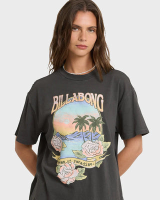BILLABONG Dreamy Memories Tee - Off Black - The Salty BabeTee Shirts