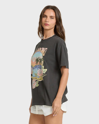 BILLABONG Dreamy Memories Tee - Off Black - The Salty BabeTee Shirts