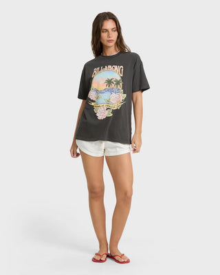 BILLABONG Dreamy Memories Tee - Off Black - The Salty BabeTee Shirts