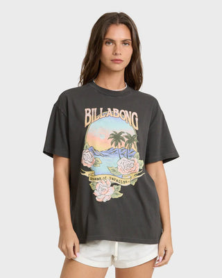 BILLABONG Dreamy Memories Tee - Off Black - The Salty BabeTee Shirts