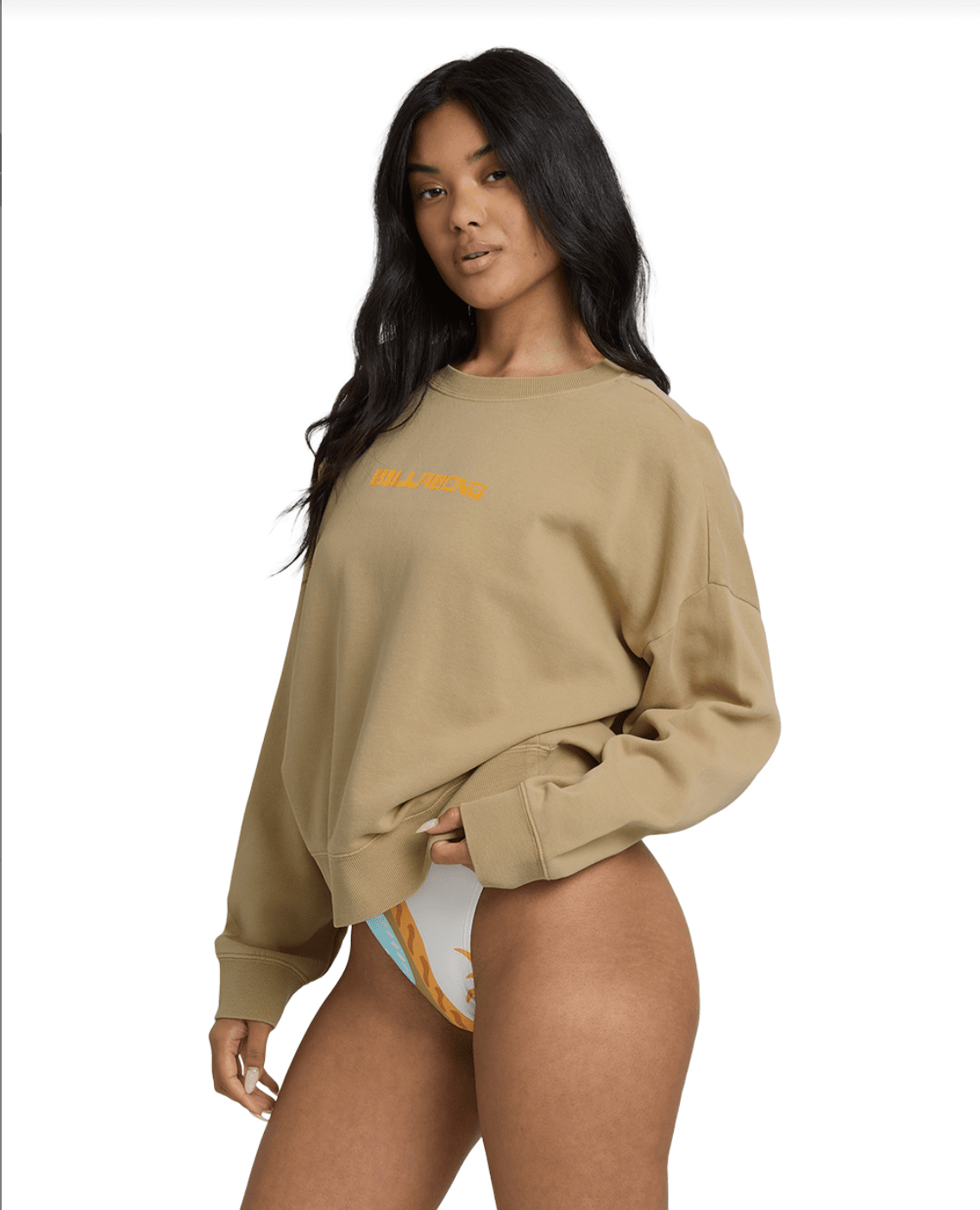 BILLABONG Echo Crew Fleece - Stone - The Salty BabeSweatshirt