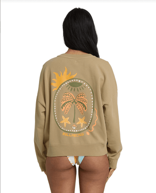 BILLABONG Echo Crew Fleece - Stone - The Salty BabeSweatshirt