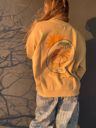 BILLABONG Echo Crew Fleece - Stone - The Salty BabeSweatshirt