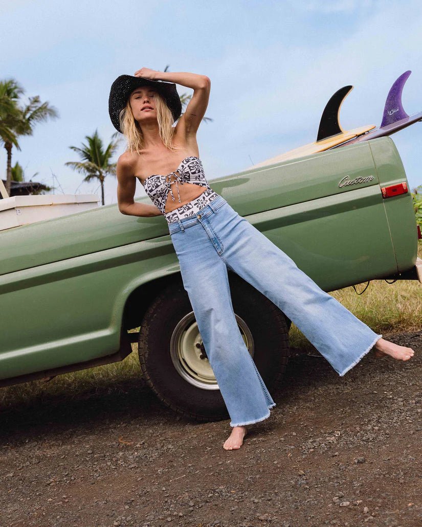 BILLABONG Free Fall High - Waist Pants - Surf Spray - The Salty BabeDenim Pants