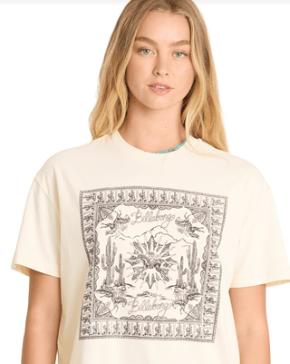 BILLABONG Heading West Tee - White Cap - The Salty BabeTee Shirts