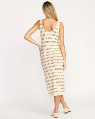 BILLABONG Heat Waver Knit Midi Dress - White Cap - The Salty BabeDresses