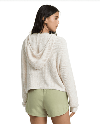 BILLABONG Hot Beachin' Hooded Sweater - White Cap - The Salty BabeSweaters