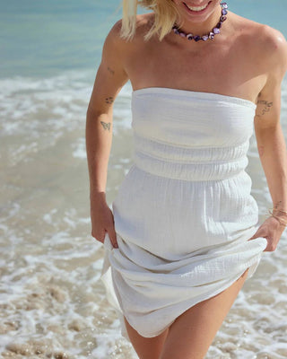 BILLABONG In The Sky Midi Dress - Salt Crystal - The Salty BabeDresses