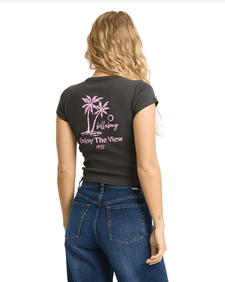 BILLABONG Magic Sunsets Tee - Off Black - The Salty BabeTee Shirts