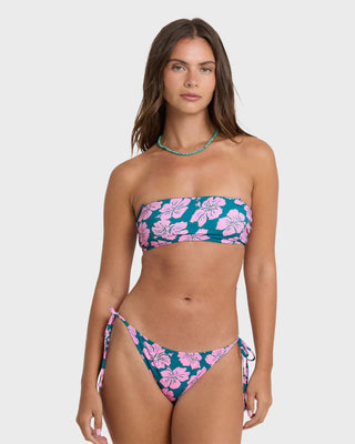 BILLABONG Mahalo Baby Reversible Tully Tube Bikini Top - Deep Lagoon - The Salty BabeSwim Tops