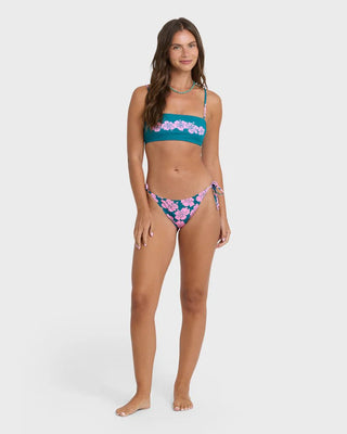 BILLABONG Mahalo Baby Reversible Tully Tube Bikini Top - Deep Lagoon - The Salty BabeSwim Tops