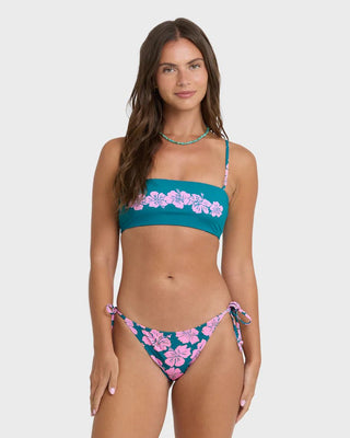 BILLABONG Mahalo Baby Tie-Side Maui Bikini Bottom - Deep Lagoon - The Salty BabeSwim Bottoms