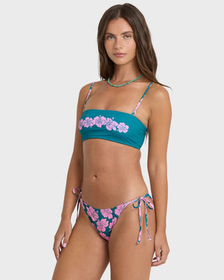 BILLABONG Mahalo Baby Tie-Side Maui Bikini Bottom - Deep Lagoon - The Salty BabeSwim Bottoms