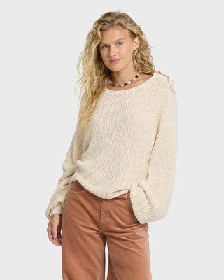 BILLABONG Open Air Sweater - White Cap - The Salty BabeSweaters