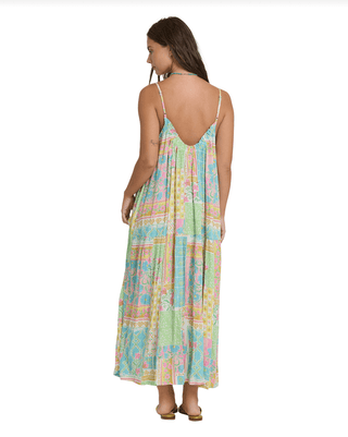 BILLABONG Perla Maxi Dress - White Multi - The Salty BabeDresses