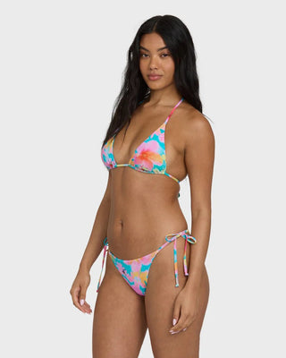 BILLABONG Pipe Dreams Multi Triangle Bikini Top - Bright Marine - The Salty BabeSwim Tops