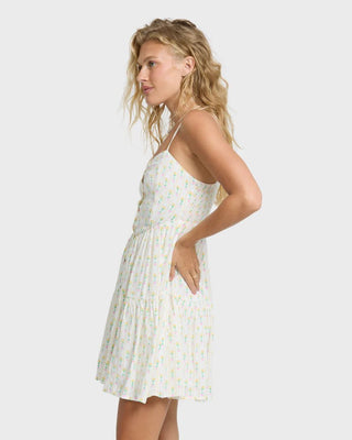 BILLABONG Prairie Days Mini Dress - Salt Crystal - The Salty BabeDresses