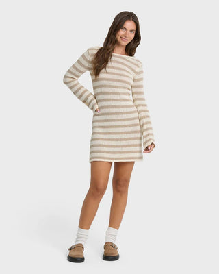 BILLABONG Raye Mini Dress - Cobblestone - The Salty BabeDresses