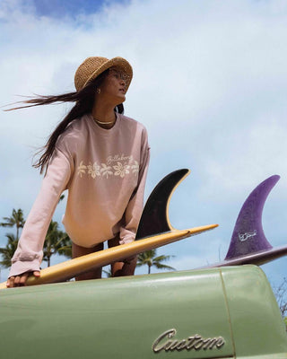 BILLABONG Ride in Crew Sweatshirt - Haze - The Salty BabeSweatshirt