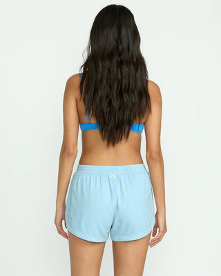 BILLABONG Road Trippin Elastic Waist Shorts - Washed Chambray - The Salty BabeShorts