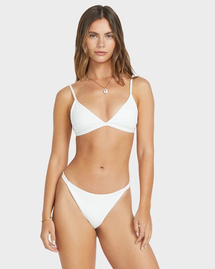 BILLABONG Salt & Sol Ceci Tri Bikini Top - Salt Crystal - The Salty BabeSwim Tops