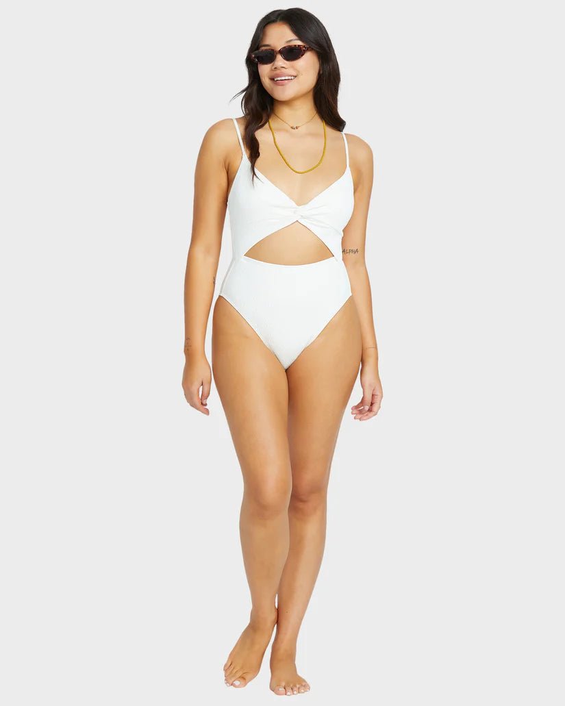 BILLABONG Salt & Sol Mika One Piece Swimsuit - Salt Crystal - The Salty BabeOne Piece Swimsuits