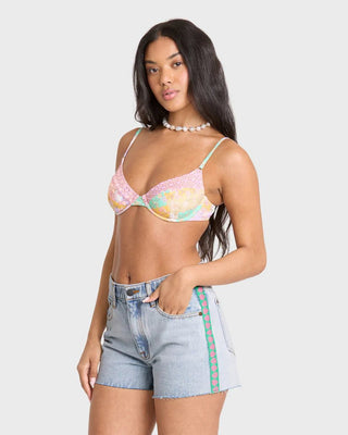 BILLABONG Sling Trim Denim Shorts - Alda Blue - The Salty BabeDenim Shorts